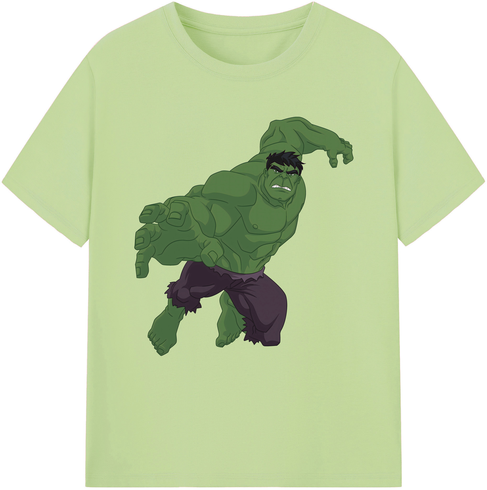 （画像用） アベンジャーズ The Avengers 綿100％半袖Tシャツ（フロントプリント）
